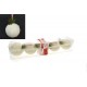 PART2/BOX 5 SFERE 11CM.BIANCO