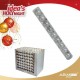 ABM2/TUBO 9 PALLE 4CM.PEARL SILVER