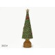 GT2/ALBERO NATALE 35CM.VE.C/ROSSO
