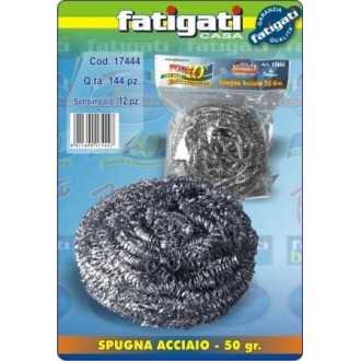 FAT/SPUGNA ACCIAIO 50GR