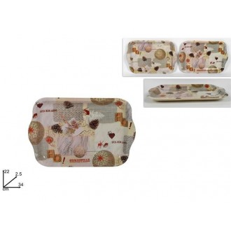 2SCH/VASSOIO RETT.NATALE C/M 34X22CM.