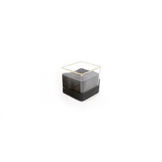 MERCN/CAND.IN VETRO DORATO 12X12X12