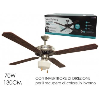 GT4/VENTILATORE 4P 130CM.LEGNO