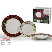 GT2/CF.TAV.18PZ.XMAS PORCELLANA