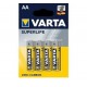 VIRG/BLIST.4 BATT.AA SUPERLIFE