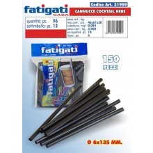 FAT/CANNUCCE COCKTAIL NERI 150PZ