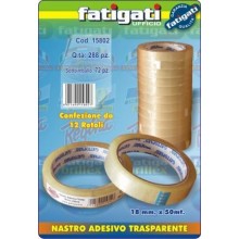 FAT/NASTRO ADESIVO TRASPARENTE 50X18MM