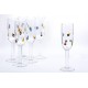 SET 6 CALICI FLUTE MILLEFIORI