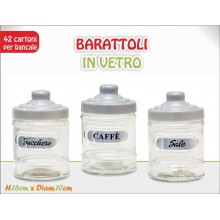 INN/BARATTOLO VETRO TAPPO GRIGIO