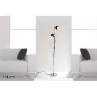 PIANTANA 2 LAMPADE CM.150 NERA