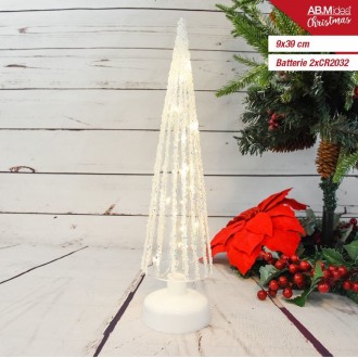 ABM2/ALBERO VETRO 9X39CM.C/LED