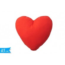 GH/CUSCINO CUORE 45CM.ROSSO