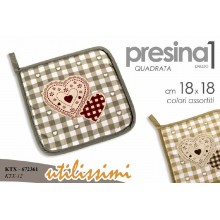GICO/PRESINA 18X18 CUORE ASS