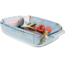 SAI/PYREX TEGAME RETT.30X20CM.