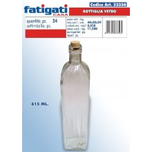 FAT/BOTTIGLIA VETRO 615ML.