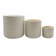 SAI/SET 3 P.VASO GOLF CERAMICA