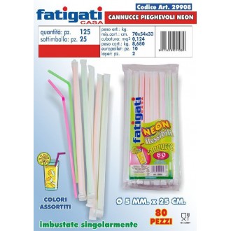 FAT/CANNUCCE PIEGH.80PZ NEON