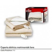 MAX/COPERTA ELETTR.LANA MATRIM.