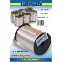 FAT/NASTRO REGAL.250MT CHAMPAG