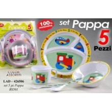 GICO/SERV.PAPPA 5PZ.BIMBI