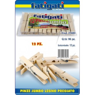 FAT/PINZE JUMBO 12PZ LEGNO