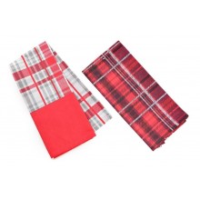 MERCN/CANOVACCIO NATALE TARTAN 40X60