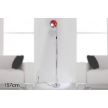 PIANTANA 1 LAMPADA CM.135 ROSSA