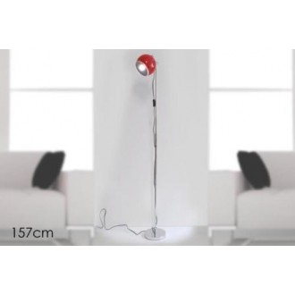 PIANTANA 1 LAMPADA CM.135 ROSSA