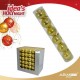 ABM2/TUBO 6 PALLE 6CM.PEARL ORO