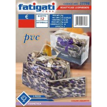 FAT/BEAUTYCASE 3PZ.IN PVC.LEOPARD