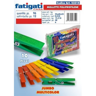 FAT/CONF.10 MOLLETTE JUMBO M/COLOR