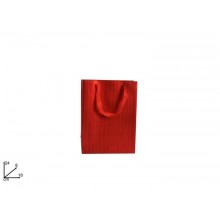 2SCH/BUSTA REGALO SATINATA ROSSA CM