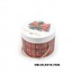 MERCN/WHITE TARTAN SCATOLA P.PANETTONE