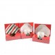 MERCN/JOYFUL TAZZA C/PIATTO NATALE