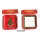 MERCN/XMAS TIME SET 4 PIATTI 87175