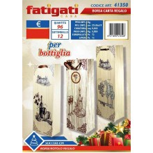 FAT/BORSA CARTA REGALO BOTTIGLIA