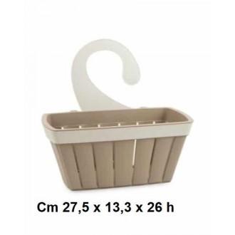 ECO/DOGA CESTELLO BAGNO CAPPUCCINO