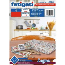 FAT/PALETTINE CAFFE'50PZ.LEGNO