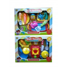 CRGIO/KITCHEN SET DOLL FOODIE