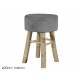 GT/POUF PELLICCIA GRIGIO 258467