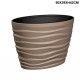 PLA/BORA VASO OVALE MOCCA 60X39X42CM.