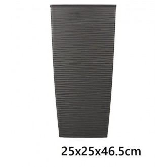 PLA/AURORA VASO ANTRACITE 25X25X46,5