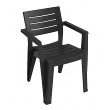 PLAST/LIDO SEDIA DARK ANTRACITE