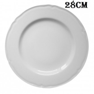 SAT/PRAGA BIANCO PIANO 28CM.