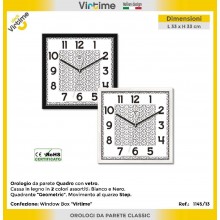 VIRT/OROLOGIO 33X33CM.1145/13