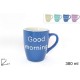 2S/TAZZA MUG 380ML.GOOD MORNING