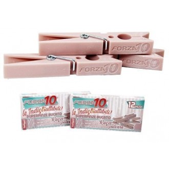 FAT/PINZE 12PZ FORZA 10 ROSA POLVE