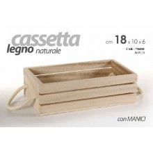 GICO/CASSETTA LEGNO 736001