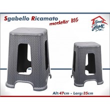 INT/SGABELLO BIG GRIGIO