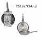 TOG/GRANCUCINA SET 2 PADEL.24/28CM.